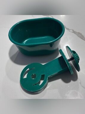 Caitec Featherland Paradise Pet Bird Sure-Lock Cup Cage Feeder Food Water Bowl